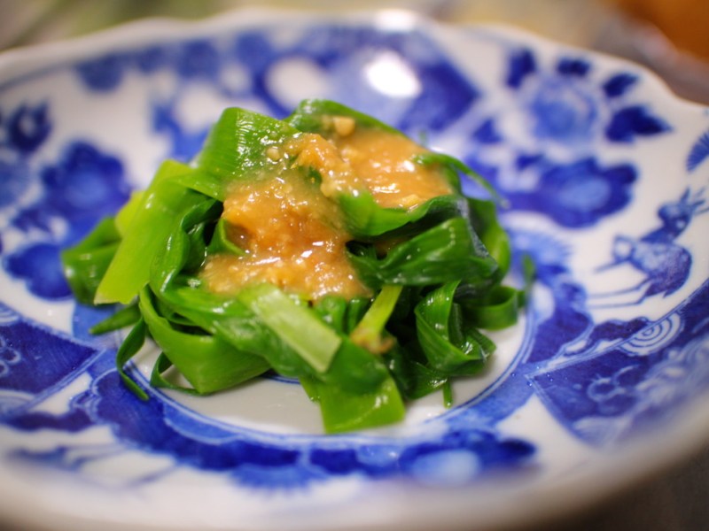 春の山菜・甘くておいしい「萱草（かんぞう）の酢味噌和え」